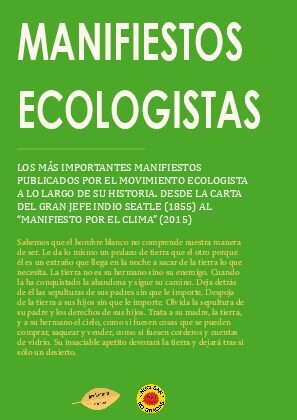 Manifiestos ecologistas