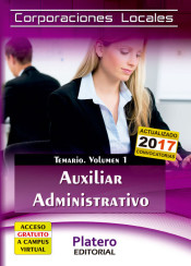 Auxiliar Administrativo de Corporaciones Locales Temario volumen I