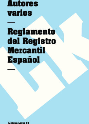 Reglamento del Registro Mercantil Español