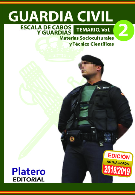 Guardia Civil Escala de Cabos y Guardias Temario Volumen 2