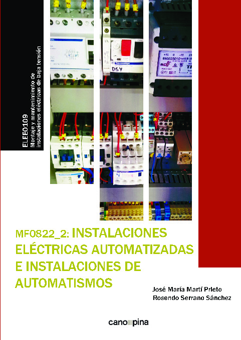 MF0822 Instalaciones eléctricas automatizadas e instalaciones de automatismos