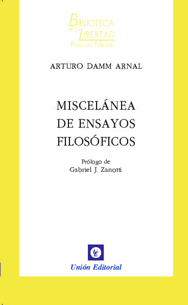MISCELÁNEA DE ENSAYOS FILOSÓFICOS - VOL. 30