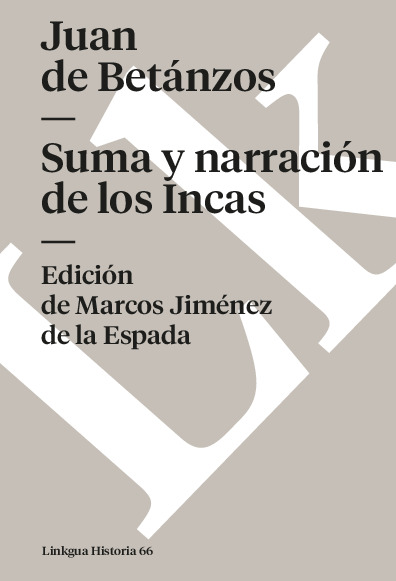 Suma y narración de los incas