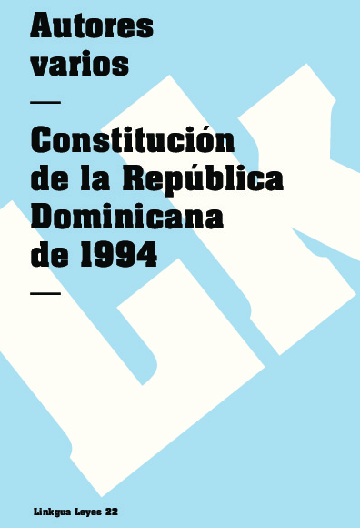 Constitución de la República Dominicana de 1994