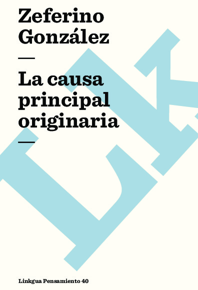 La causa principal originaria