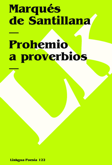 Prohemio a proverbios