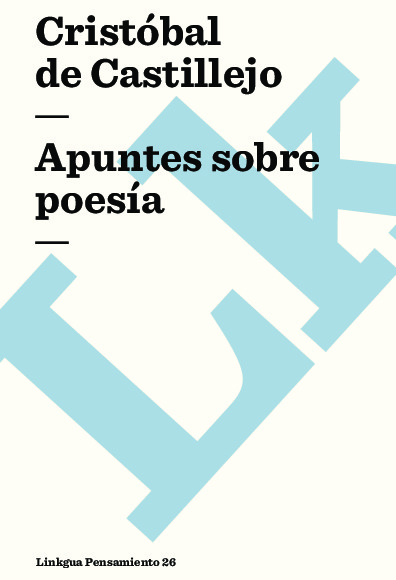 Apuntes sobre poesía