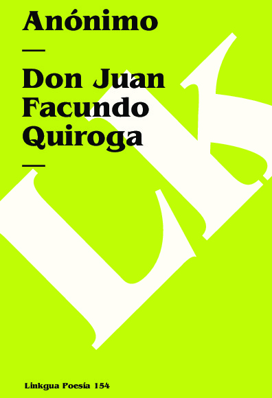 Don Juan Facundo Quiroga