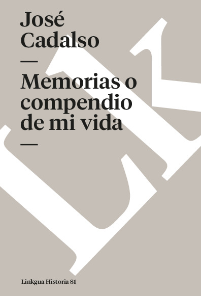 Memorias o compendio de mi vida