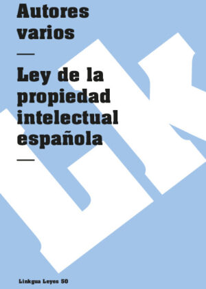 Ley de la propiedad intelectual española