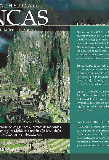 Breve historia de los incas