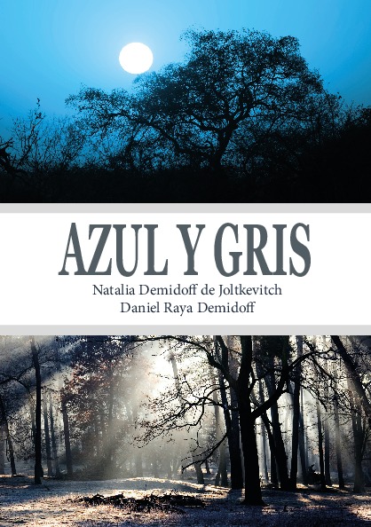 Azul y gris