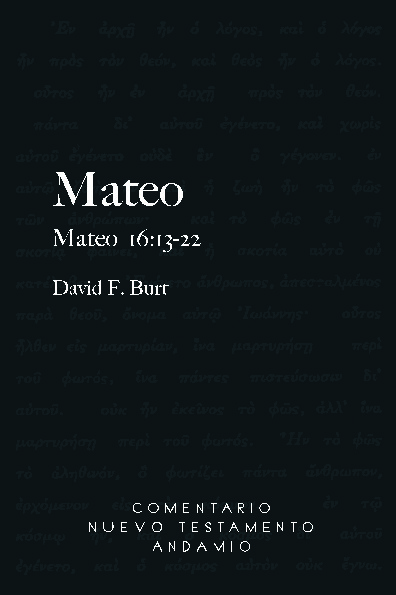 Mateo 16:13-22