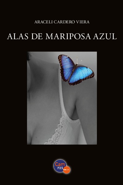 Alas de mariposa azul