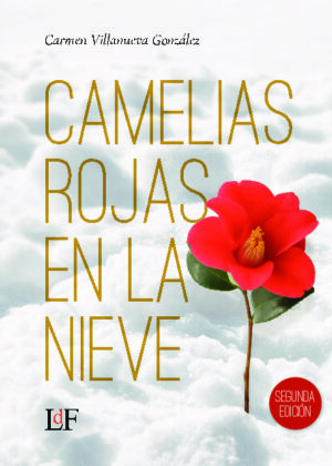 Camelias rojas en la nieve