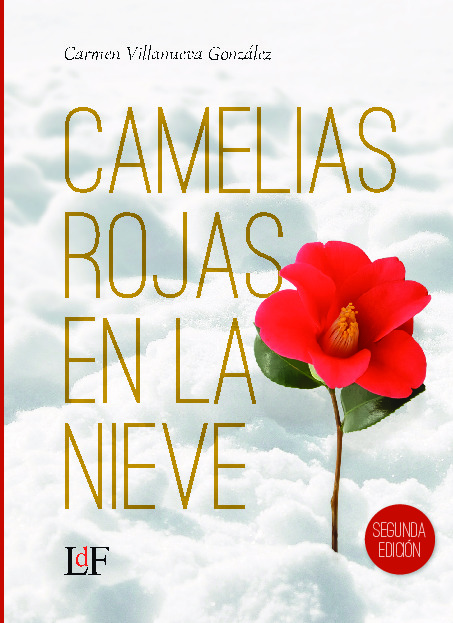 Camelias rojas en la nieve