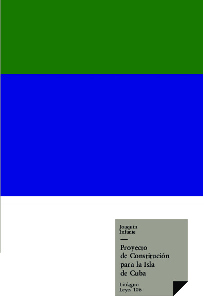 Proyecto de Constitución para la Isla de Cuba