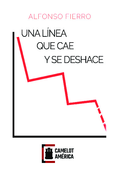 Una línea que cae y se deshace