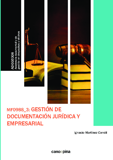 MF0988 Gestión de documentación jurídica y empresarial