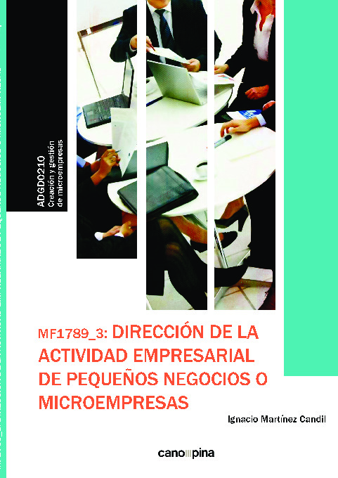 MF1789 Dirección de la actividad empresarial de pequeños negocios o microempresas