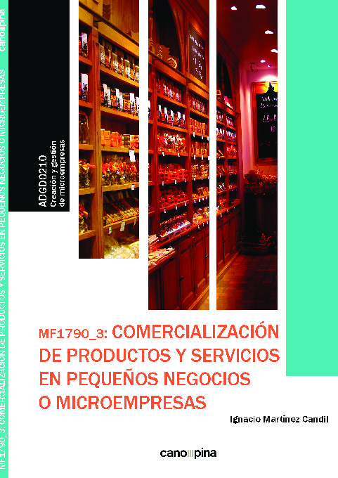 MF1790 Comercialización de productos y servicios en pequeños negocios o microempresas