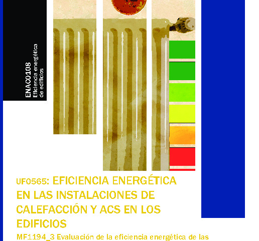 UF0565 Eficiencia energética en las instalaciones de calefacción y ACS en los edificios