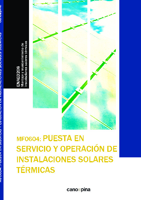 MF0604 Puesta en servicio y operación de instalaciones solares térmicas