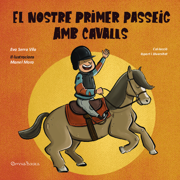 El nostre primer passeig amb cavalls