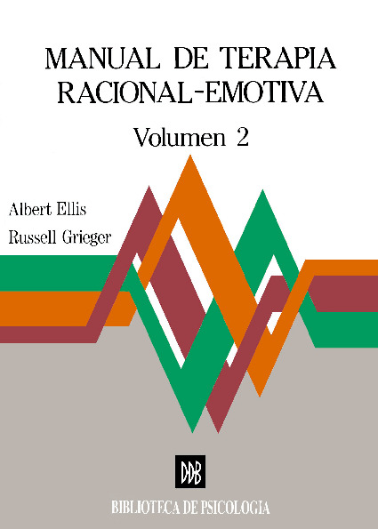 Manual de terapia racional emotiva - vol.2