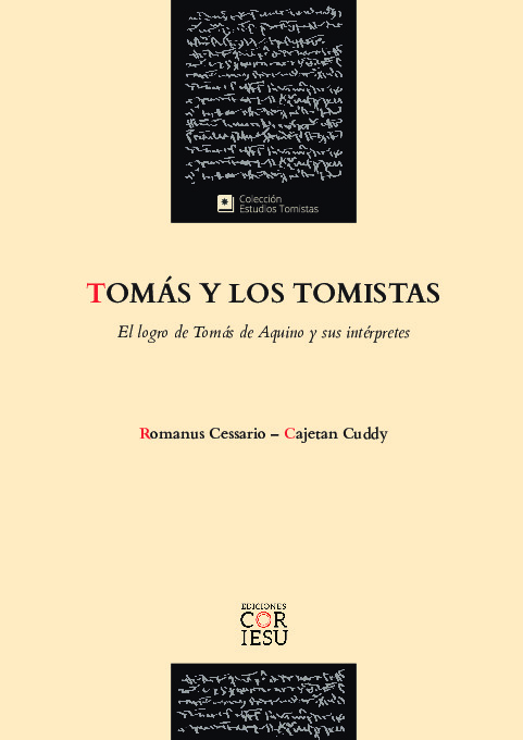 Tomás y los tomistas