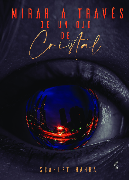 Mirar a través de un ojo de cristal