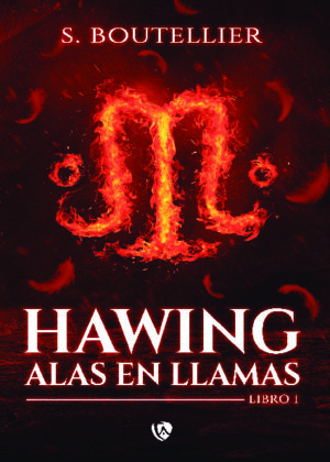 Hawing. Alas en llamas