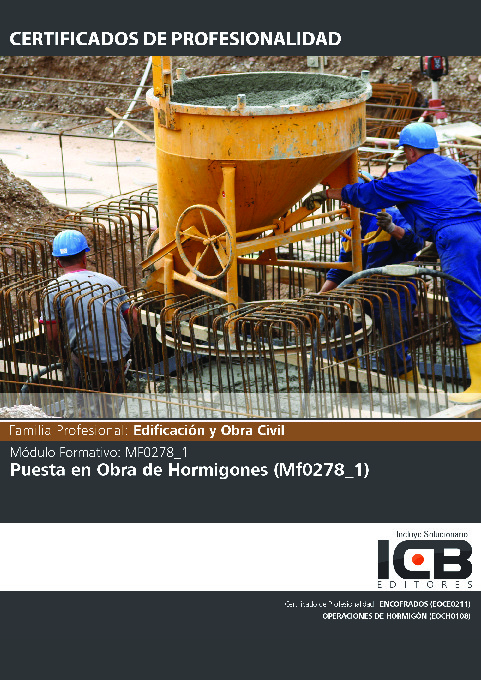 Mf0278_1: Puesta en Obra de Hormigones