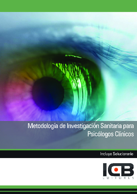 Metodología de Investigación Sanitaria para Psicólogos Clínicos