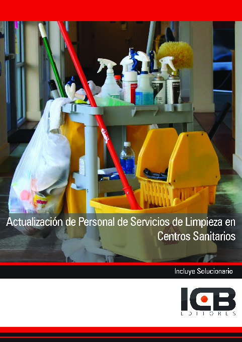 Actualización de Personal de Servicios de Limpieza en Centros Sanitarios