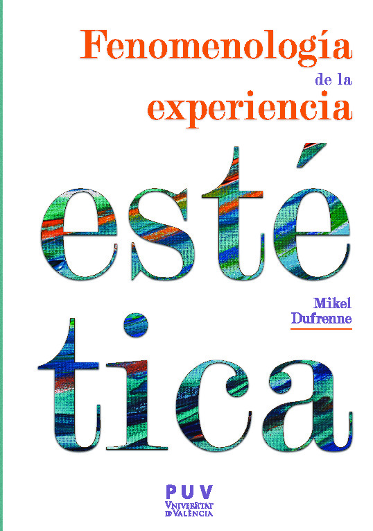 Fenomenología de la experiencia estética