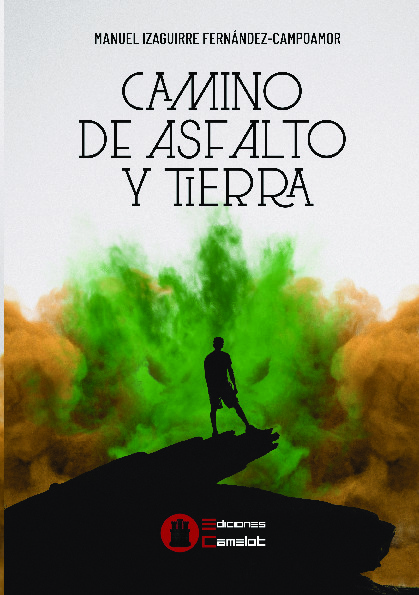 Camino de asfalto y tierra