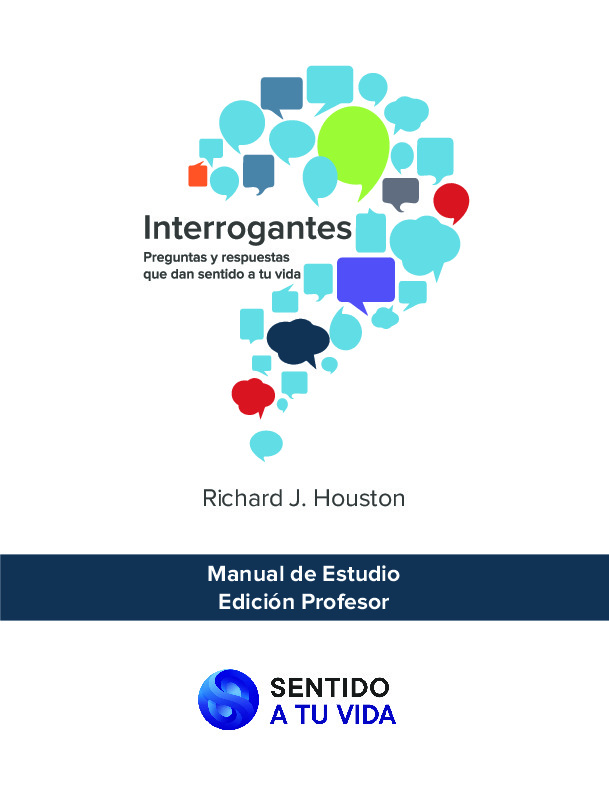 Interrogantes, Manual de estudio edición profesor Interrogantes, Manual de estudio edición profesor