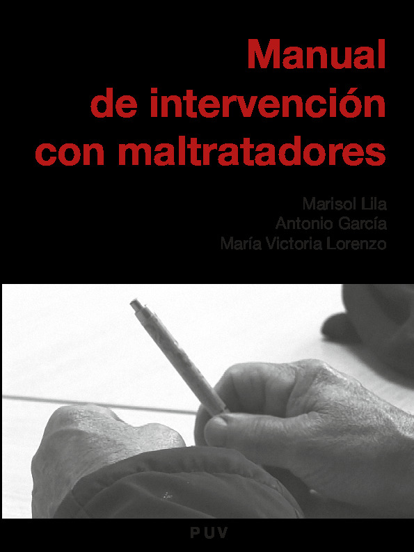 Manual de intervención con maltratadores