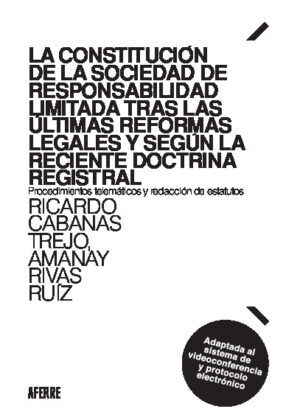 La constitución de la sociedad de responsabilidad limitada tras las últimas reformas legales y según la reciente doctrina registral