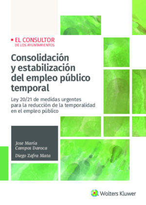 Consolidación y estabilización del empleo público temporal