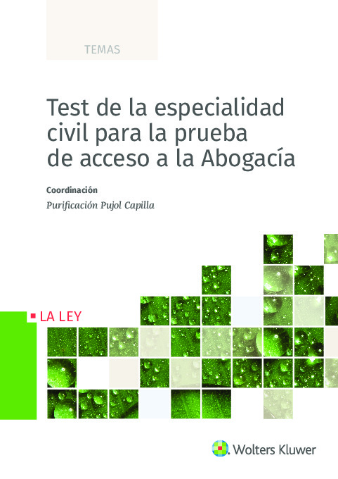 Test de la especialidad civil para la prueba de acceso a la abogacía