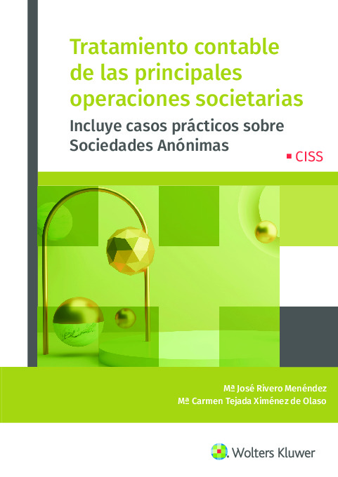 Tratamiento contable de las principales operaciones societarias