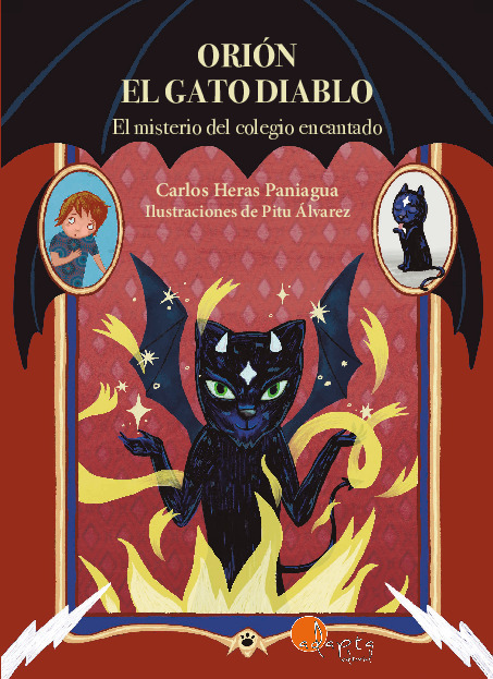 Orión, el gato diablo. El misterio del colegio encantado - Lectura Fácil