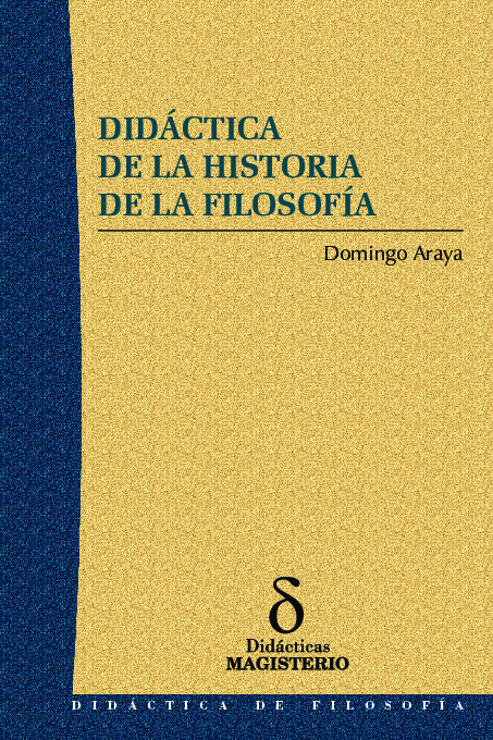 Didáctica de la historia de la filosofía