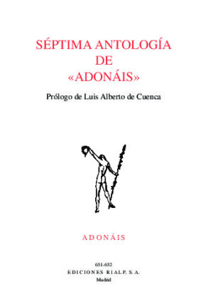 Séptima antología de Adonáis