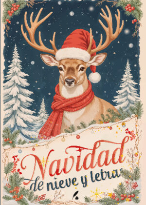 Navidad de nieve y letras