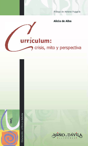 Curriculum: crisis, mito y perspectiva